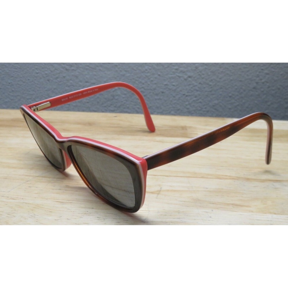 MAUI JIM MJO 2113 PINK BUBBLE GUM TORTOISE EYEGLASSES MJO2113 Frames Only - Picture 9 of 10